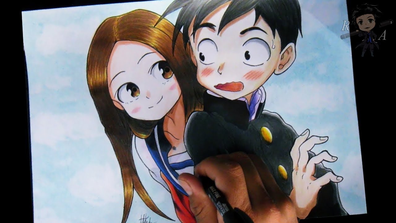 DIBUJANDO a TAKAGI Y NISHIKATA/SPEED DRAWING TAKAGI AND NISHIKATA/