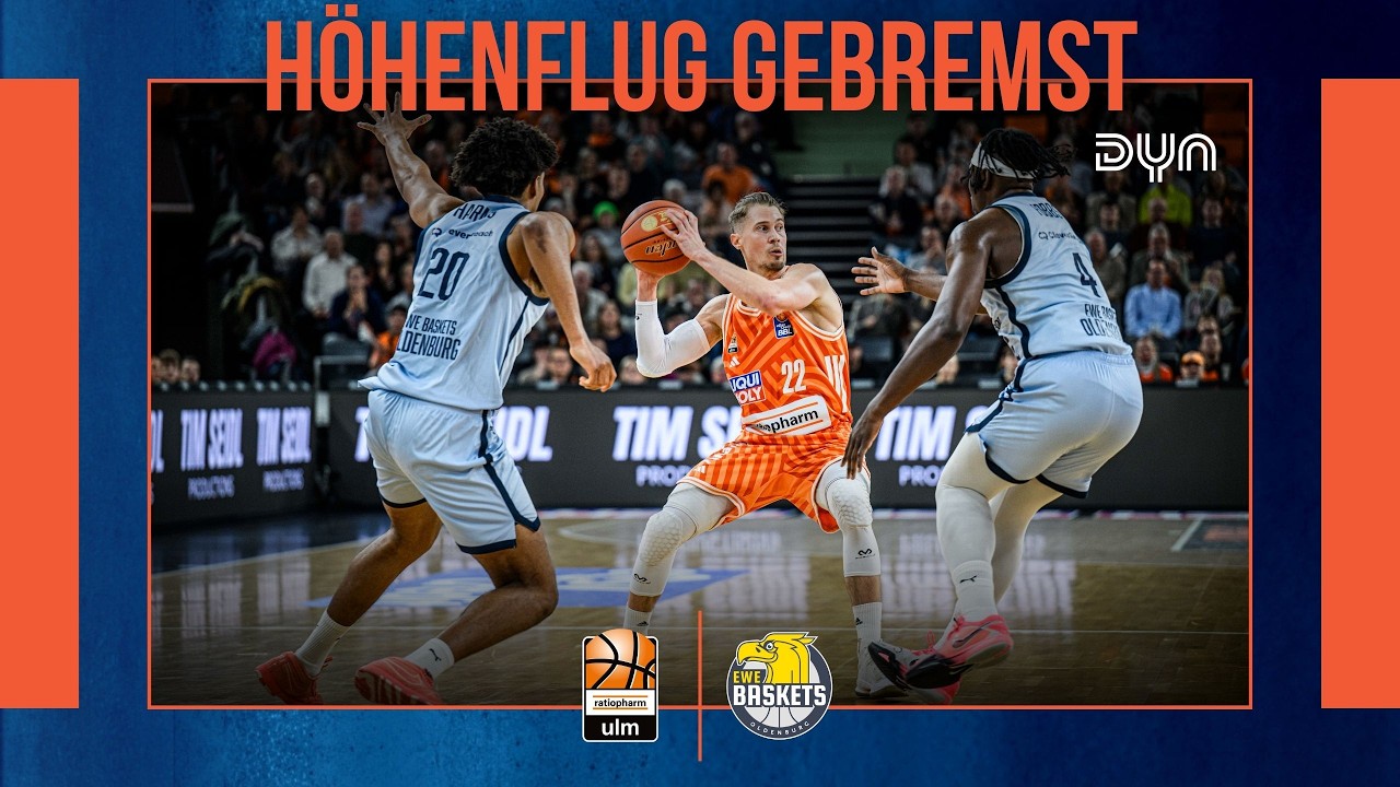 Highlights: Ratiopharm Ulm - EWE Baskets Oldenburg | easyCredit BBL | Dyn Basketball