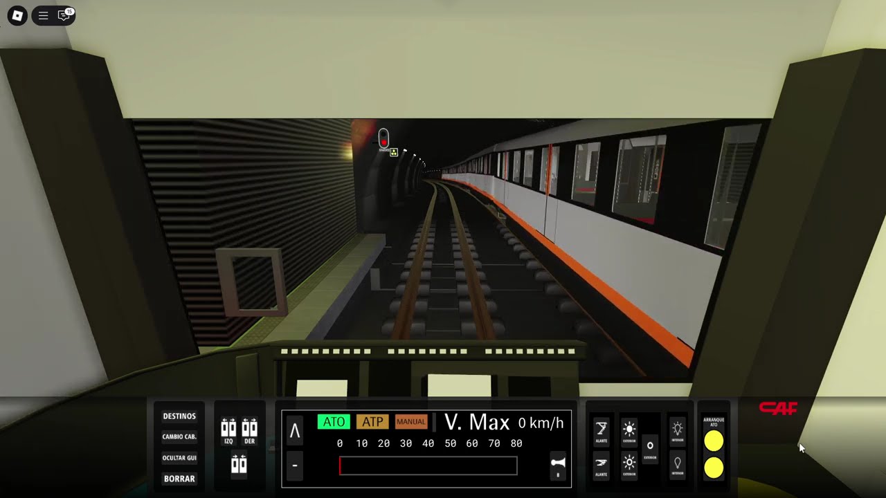 Metro de Bilbao en Roblox