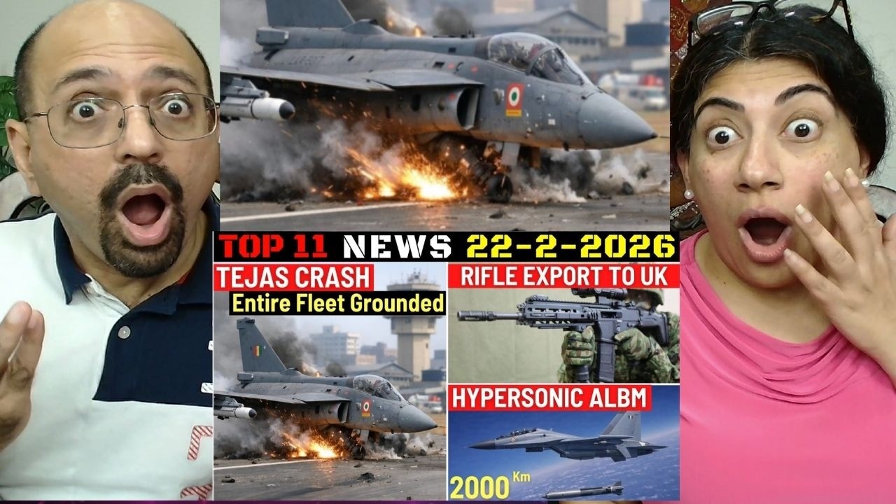 Indian Defence Updates : Tejas New Crash,Hypersonic ALBM Offer,114 Rafale Signing,Rifle Export To UK