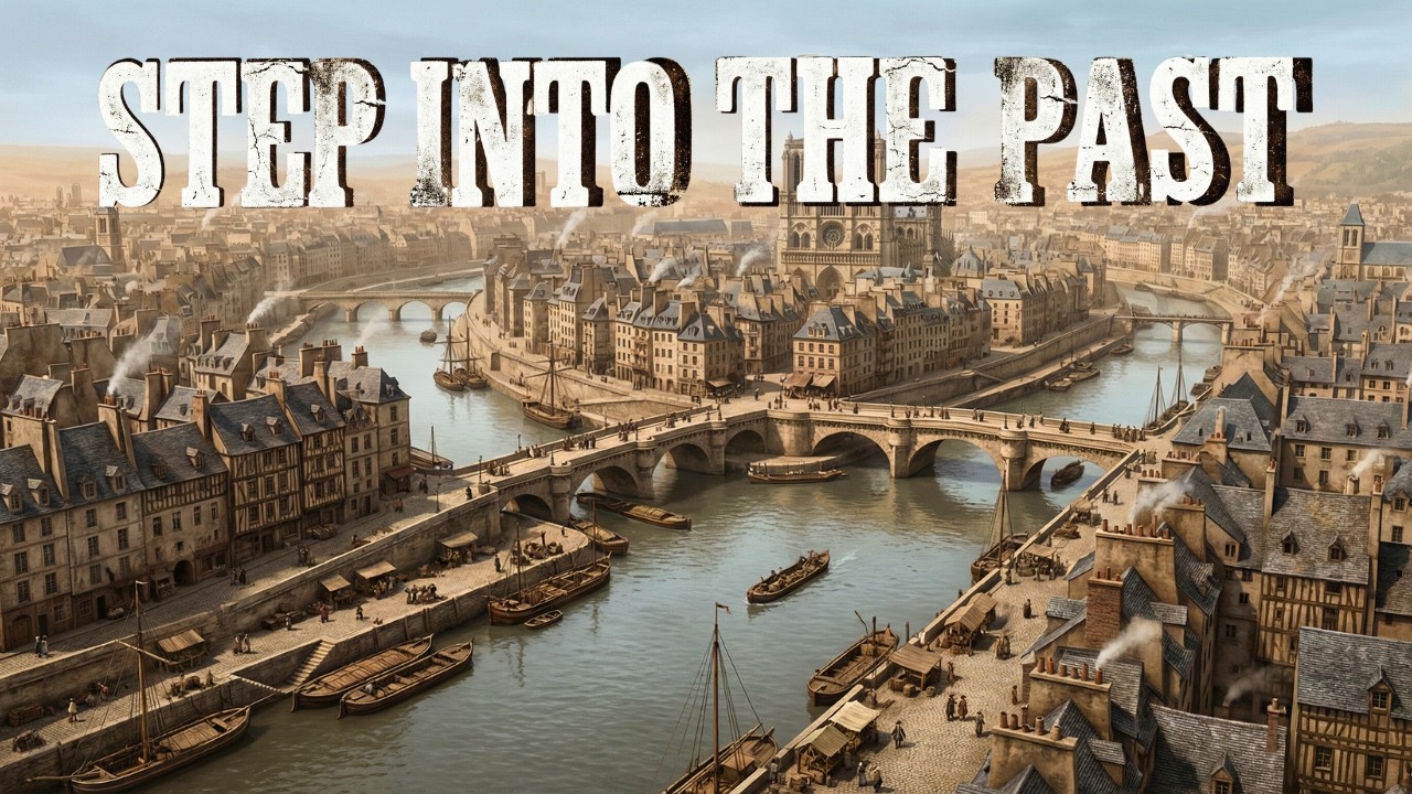 Paris Before the French Revolution — Late Medieval to 1700s AI Reimagined