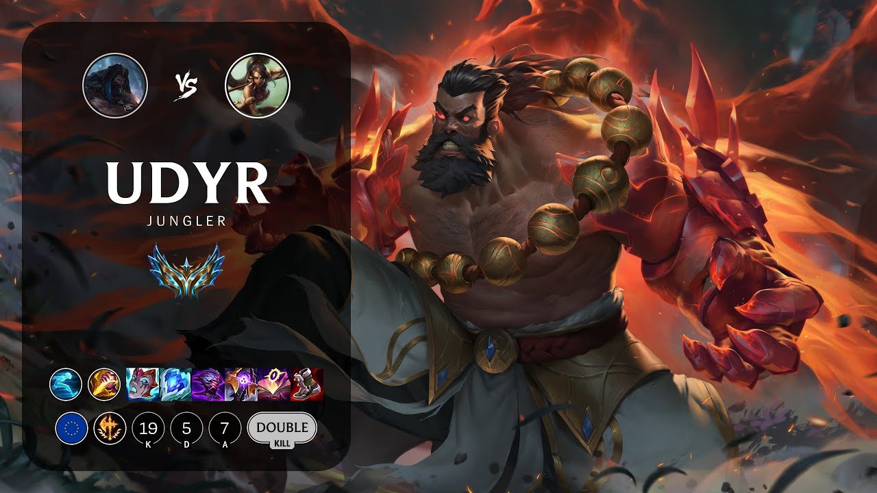 Udyr Jungle vs Nidalee - EUW Challenger Patch 14.6