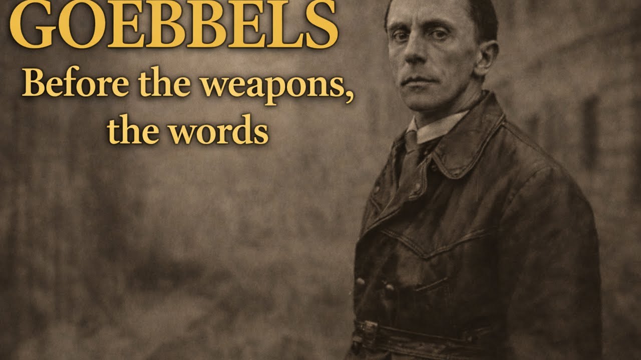 Goebbels: Before the Weapons, the Power of Words