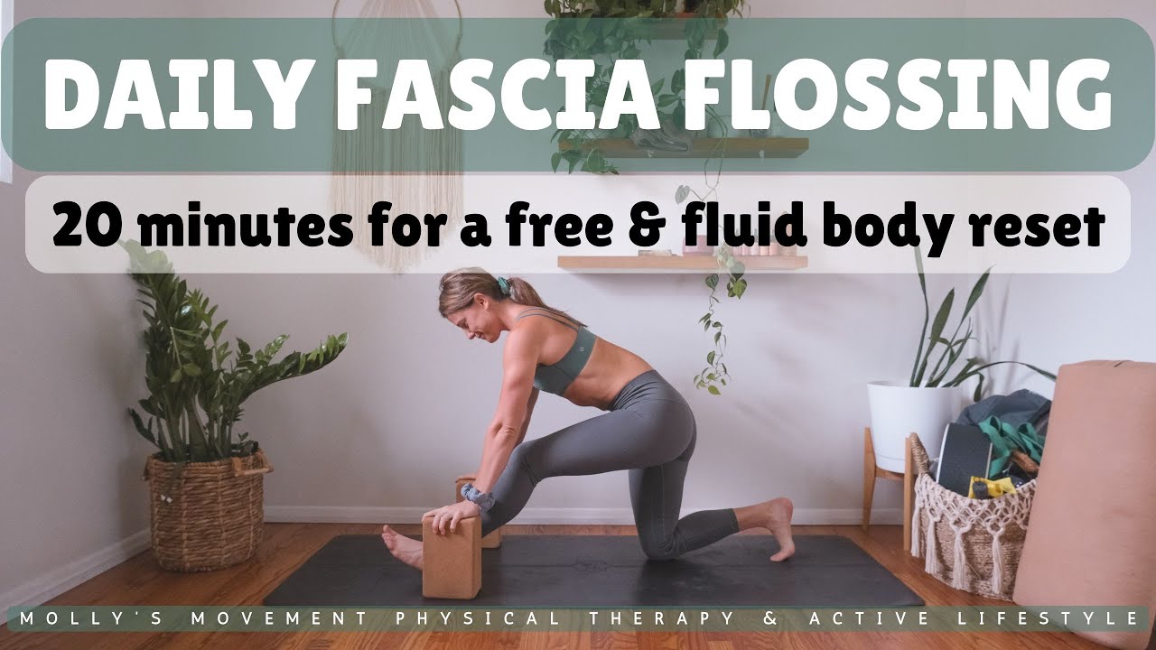 DAILY fascia flossing - 20 minute body RESET yoga to feel FREE & FLUID! 🕸️ by Physical Therapist