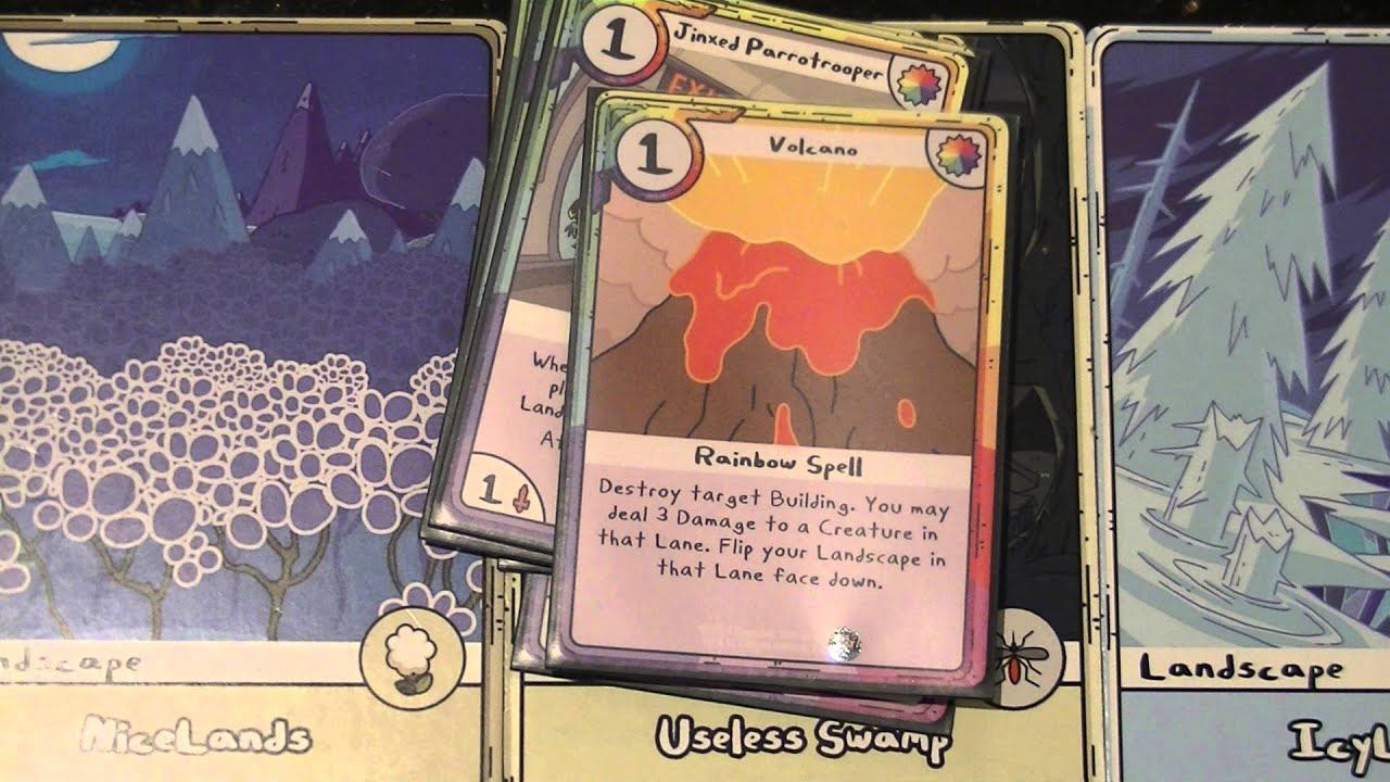 Adventure Time Card Wars TCG Top 10 Rainbow Cards