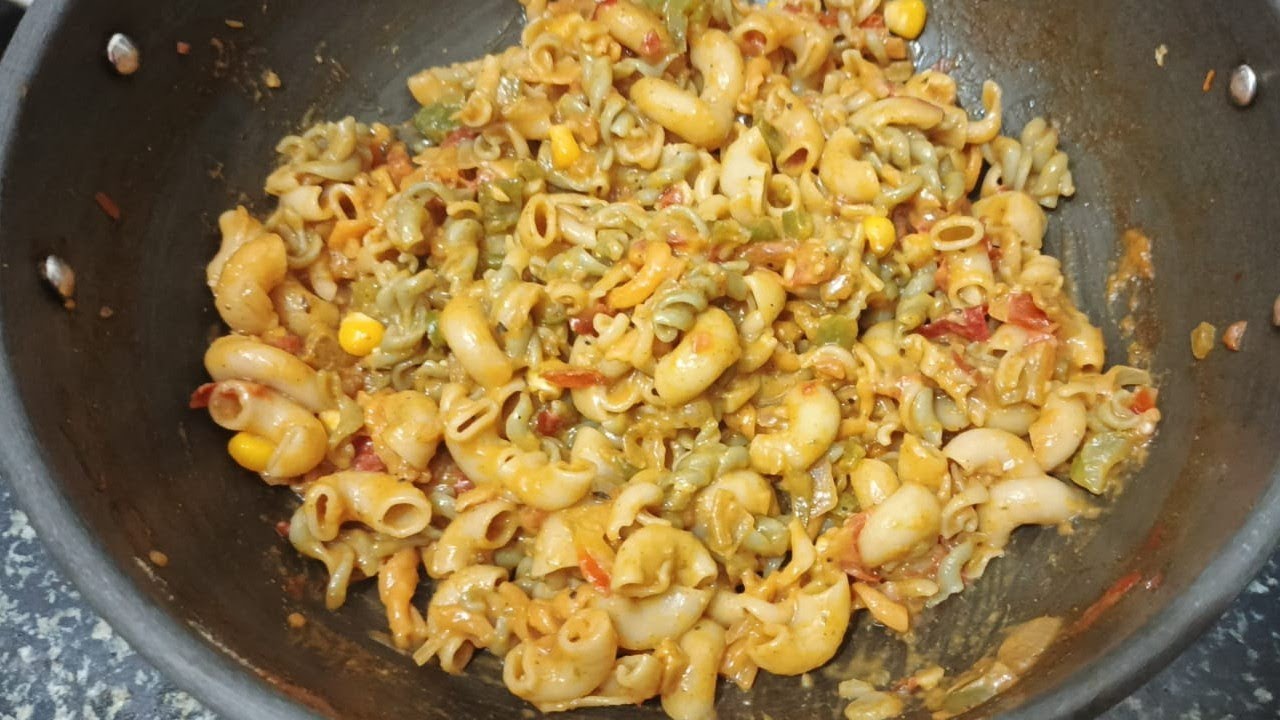 ಸುಲಭವಾದ ಪಾಸ್ತಾ | Indian Style Pasta Recipe In Kannada | Pasta In Kannada #trending #food #pasta #vir