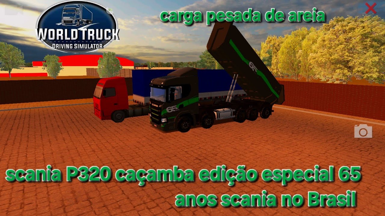 SCANIA P320 CAÇAMBA !CARGA PESADA DE AREIA viagem até ireçe _ WTDS!!