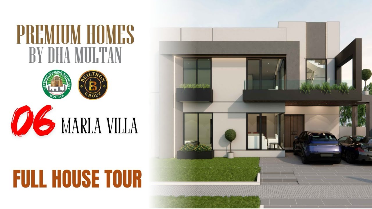 6 Marla Luxury Villa | Fully Furnished Dream Home in DHA Multan | Must-See Interior!