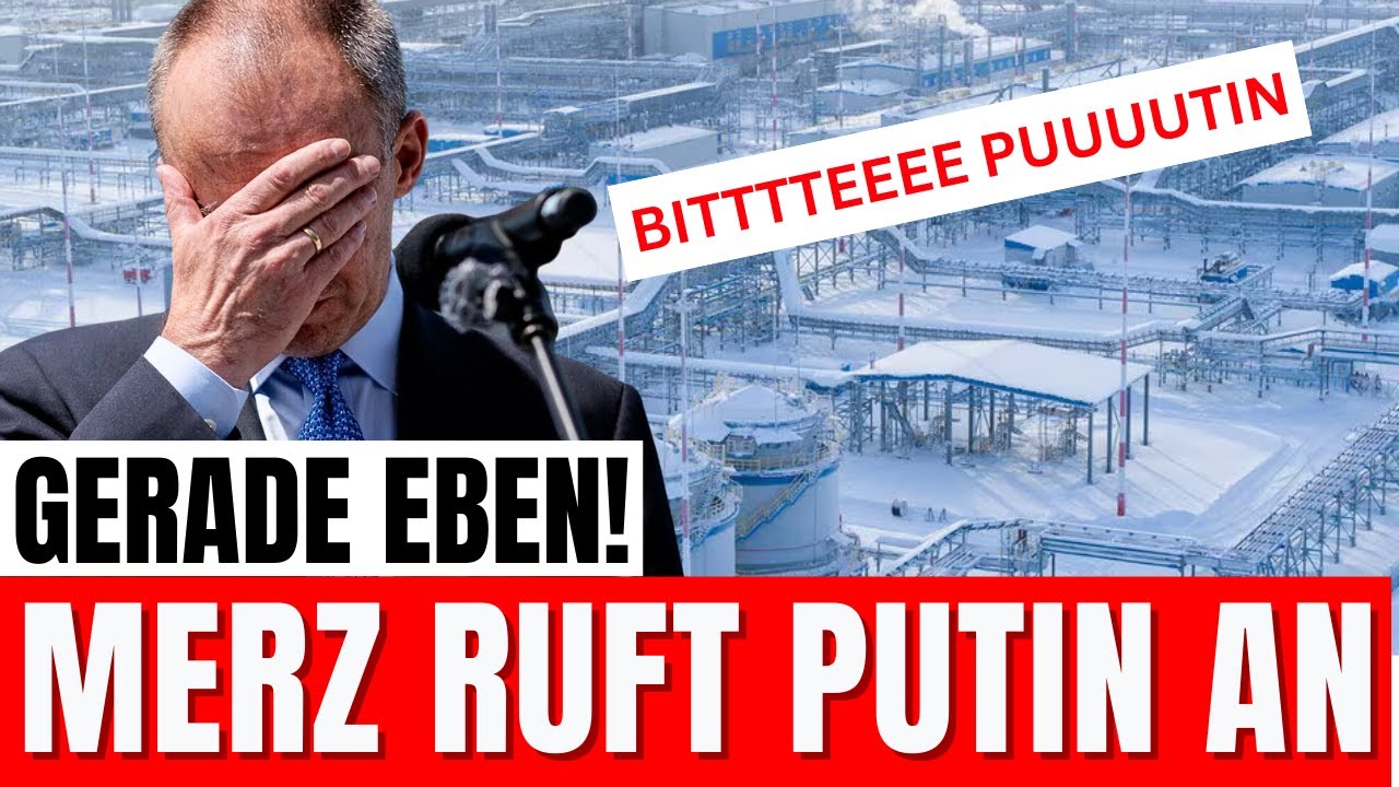 Plötzlich brechen Gasreserven ein, MERZ BETTELT BEI PUTIN !