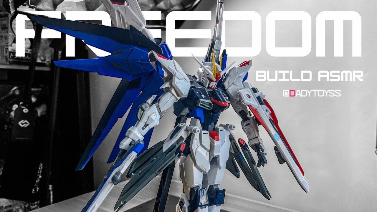 FREEDOM GUNDAM | ASMR BUILD | MG 1:100 | MODELKIT | REVIEW | BOOTLEG