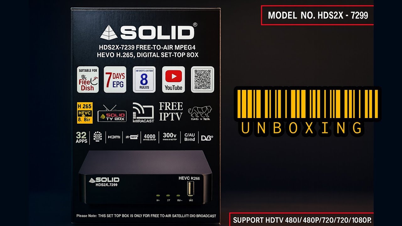 Solid FTA Digital Set-Top Box |  Features,Unboxing   Part 1 |DeepTech Pro Insights 