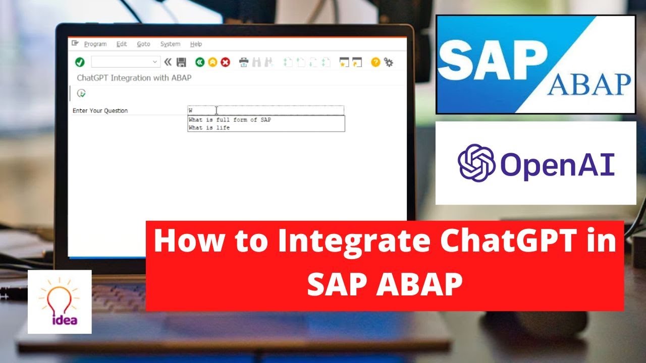 Как интегрировать ChatGPT в SAP ABAP | SAP | ABAP