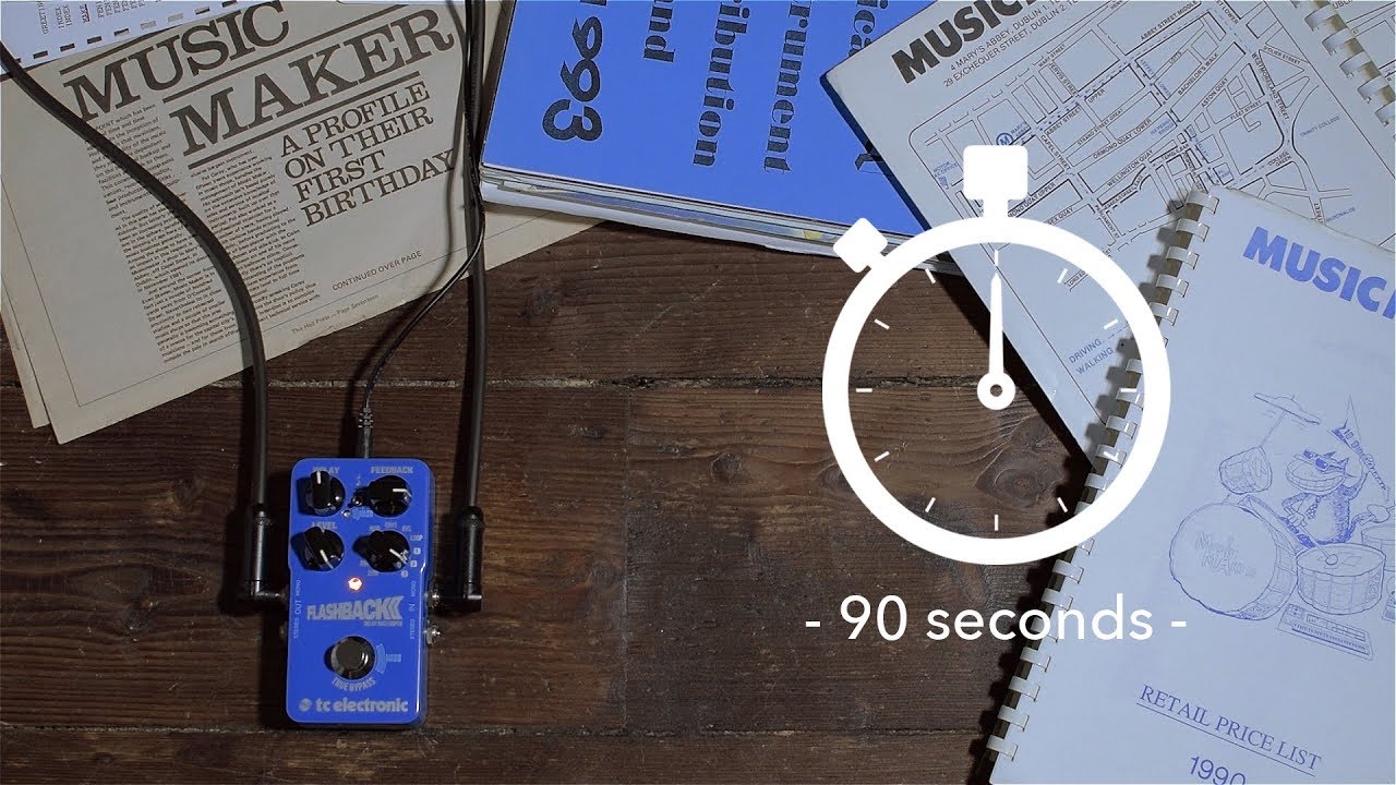 90 Seconds With TC Electronic Flashback v2
