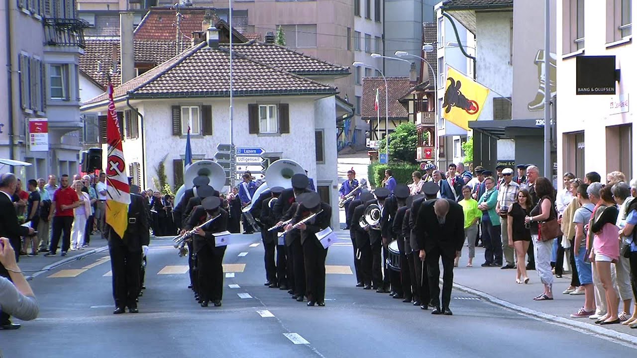 musikverein sattel, marschmusik mit evolutionen