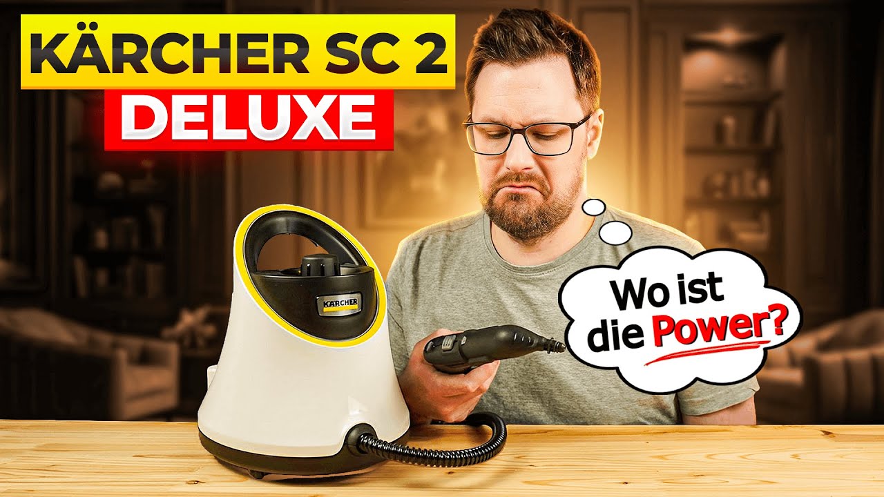 Kärcher SC2 Deluxe Test ► Was taugt der Dampfreiniger mit EasyFix vom Markenhersteller?