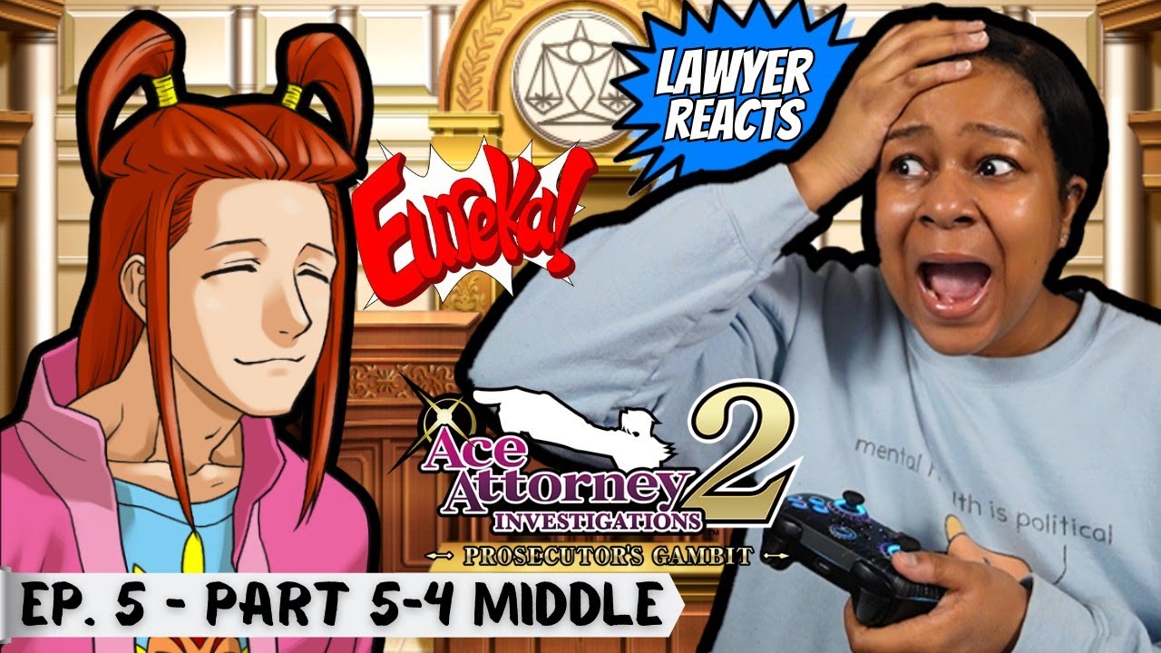 Turnabout for the Ages 5-4 - Ace Attorney Investigations 2: Prosecutor's Gambit | Real Lawyer Reacts