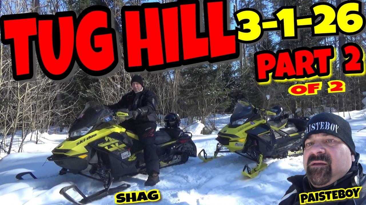 Tug Hill Snowmobiling 4K 3-1-2026 PART 2 of 2