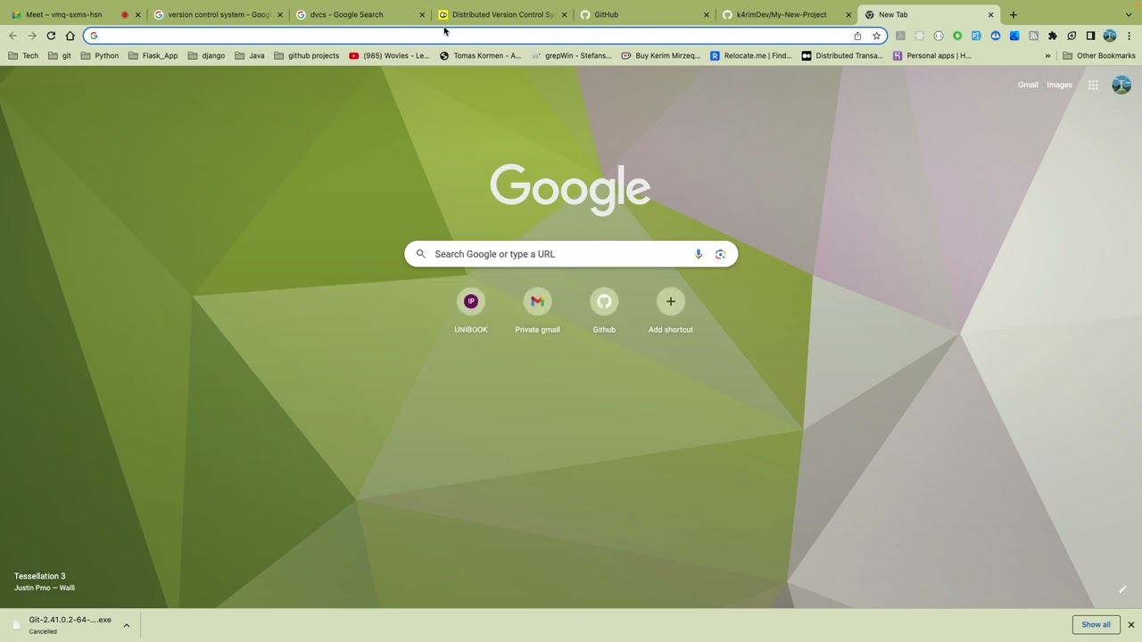 Version Control System, Git, Github, HTML, CSS giriş