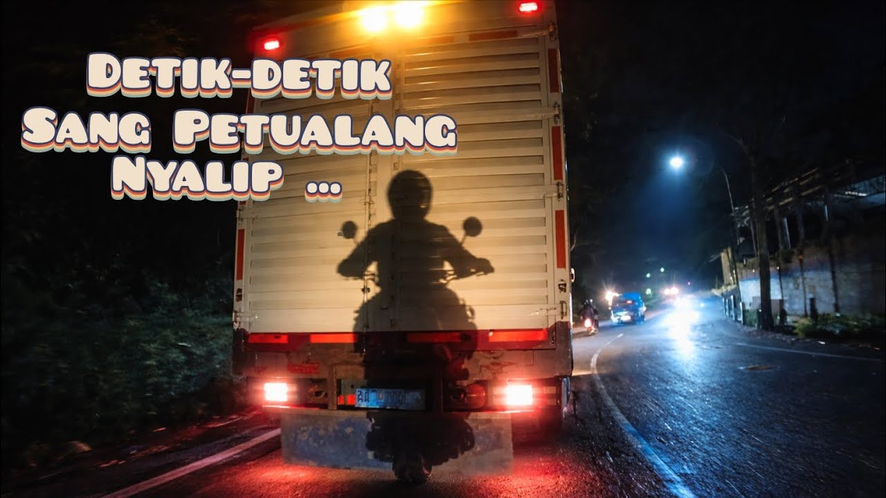 Menegangkan Detik-detik Sang Petualang nyalip.....