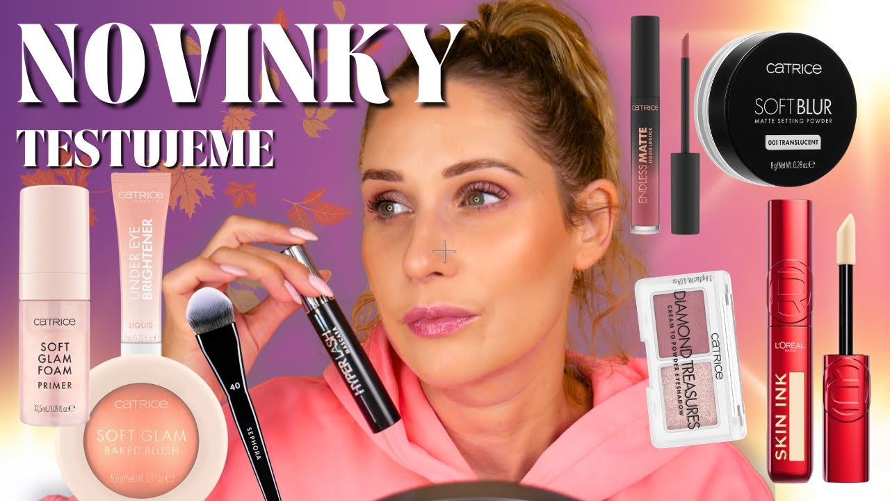 POJĎTE SEMNOU OTESTOVAT PODZIMNÍ NOVINKY CATRICE | L'ORÉAL SKIN INK a jiné
