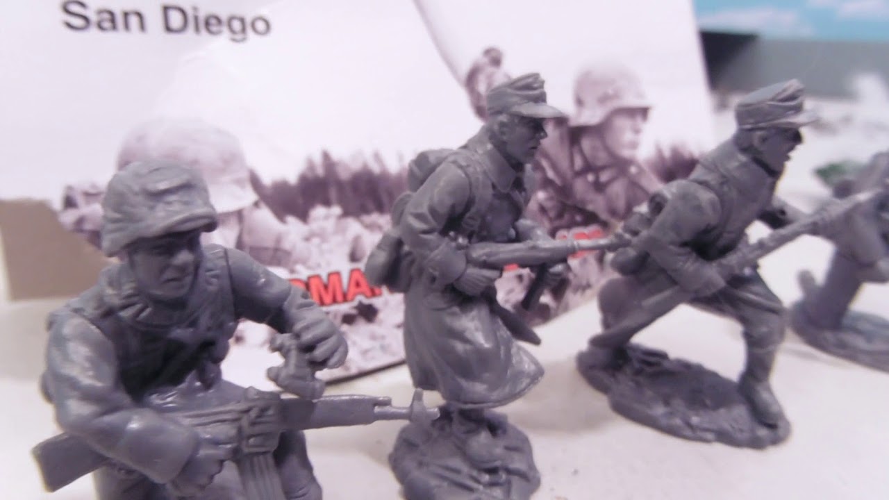 TSSD GERMAN INFANTRY SET #27 army men review!