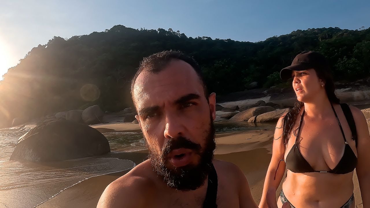 ILHA GRANDE Praia de Parnoica a MAIS LINDA da Ilha