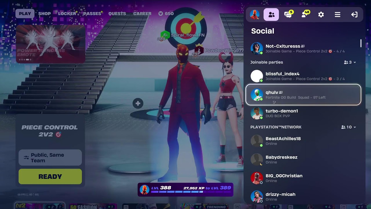 Playing fortnite with viewers