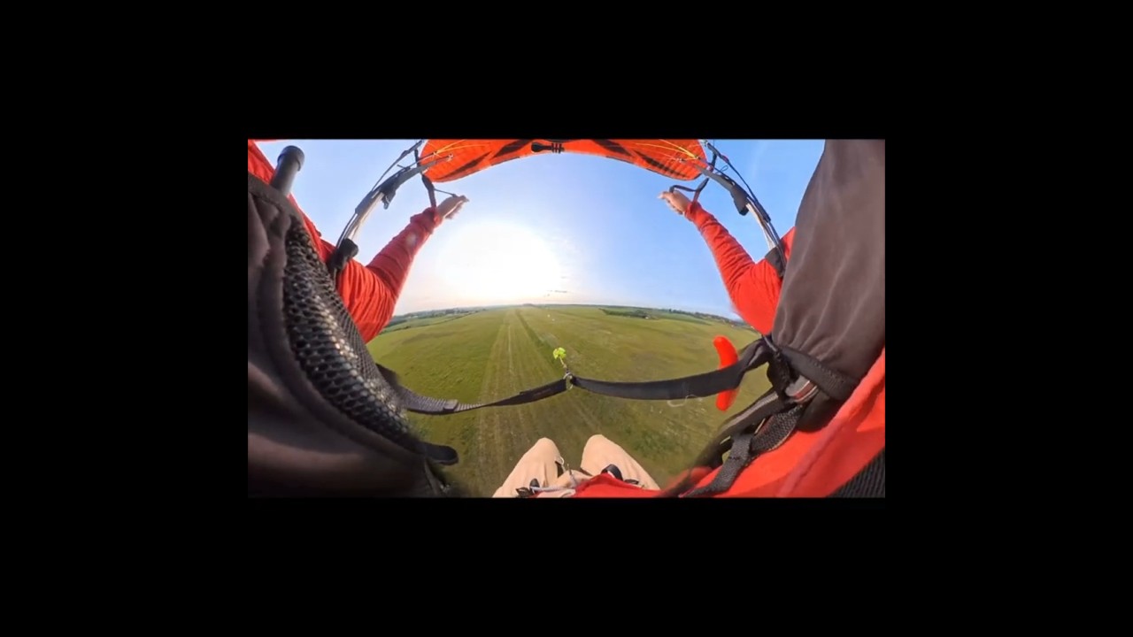 Paragliding training &ndash; first winch launch