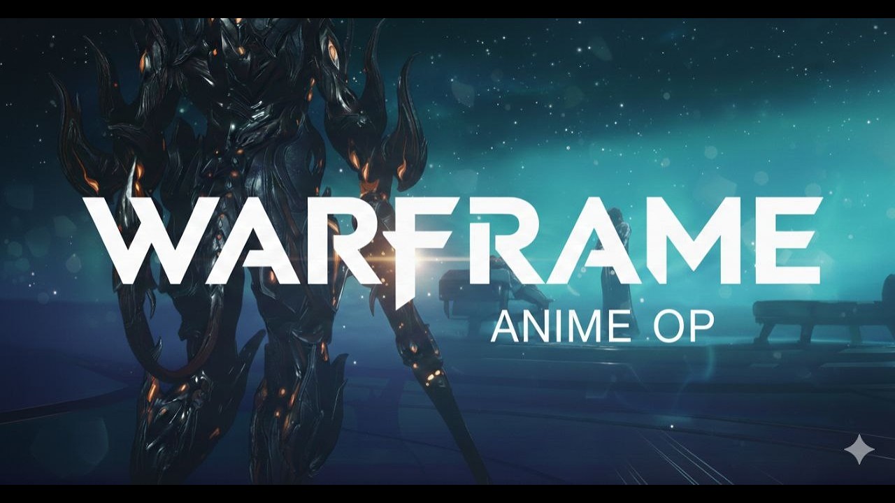 WARFRAME but its ANIME OPENING