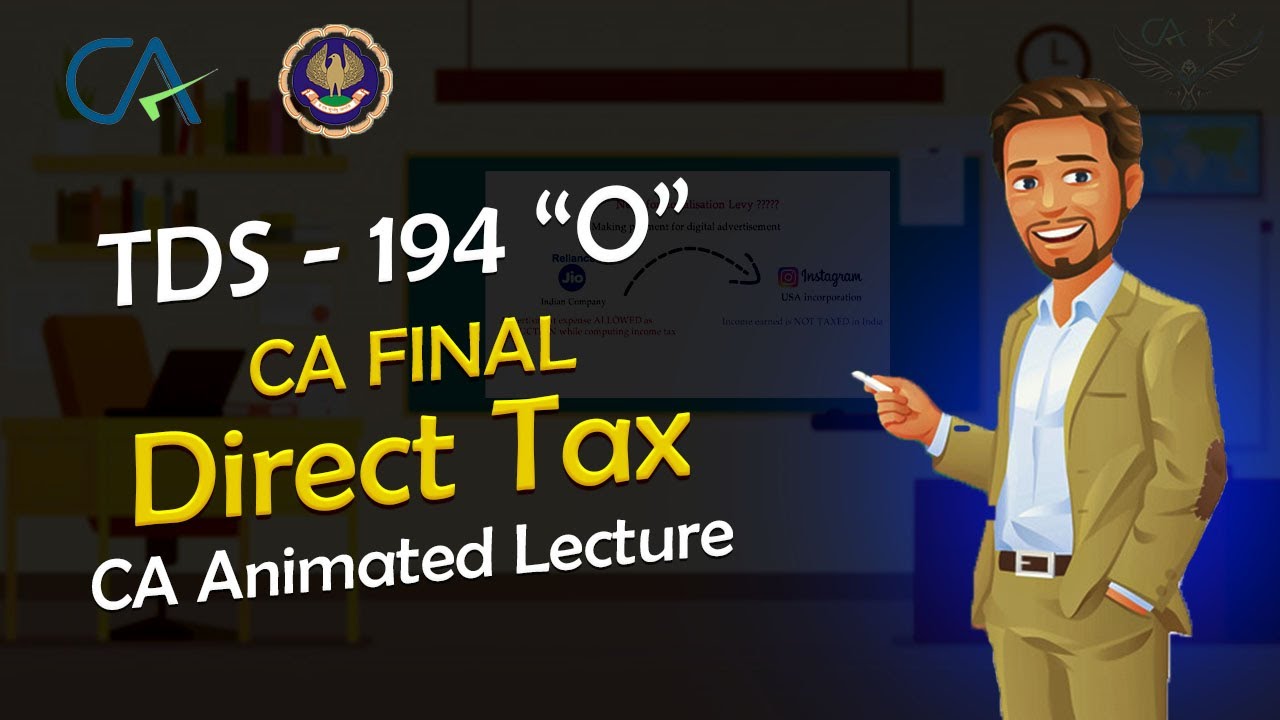 Sec 194 O Animated Lecture 2 Mins Video | Quick Revision | CA Exam | Latest amendment