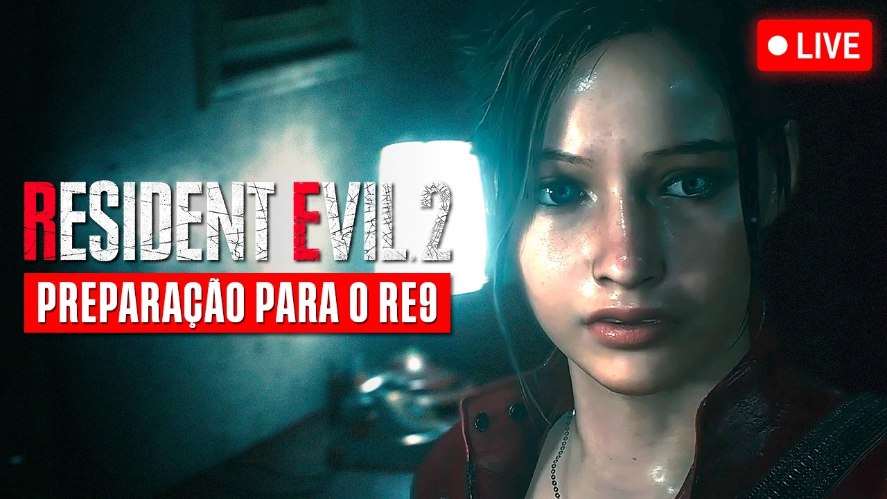 ESSE JOGO É DELICIOSO!🤤 - RESIDENT EVIL 2 Remake (Claire B) - Preparação para o RE9