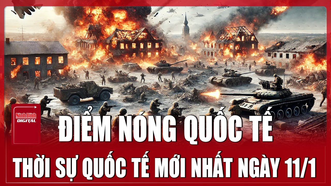 🔴 TRỰC TIẾP: CHIẾN SỰ NGA - UKRAINE Mới Nhất 11/1 | TO&Agrave;N CẢNH QUỐC TẾ Tổng Hợp | Điểm N&oacute;ng Thế giới