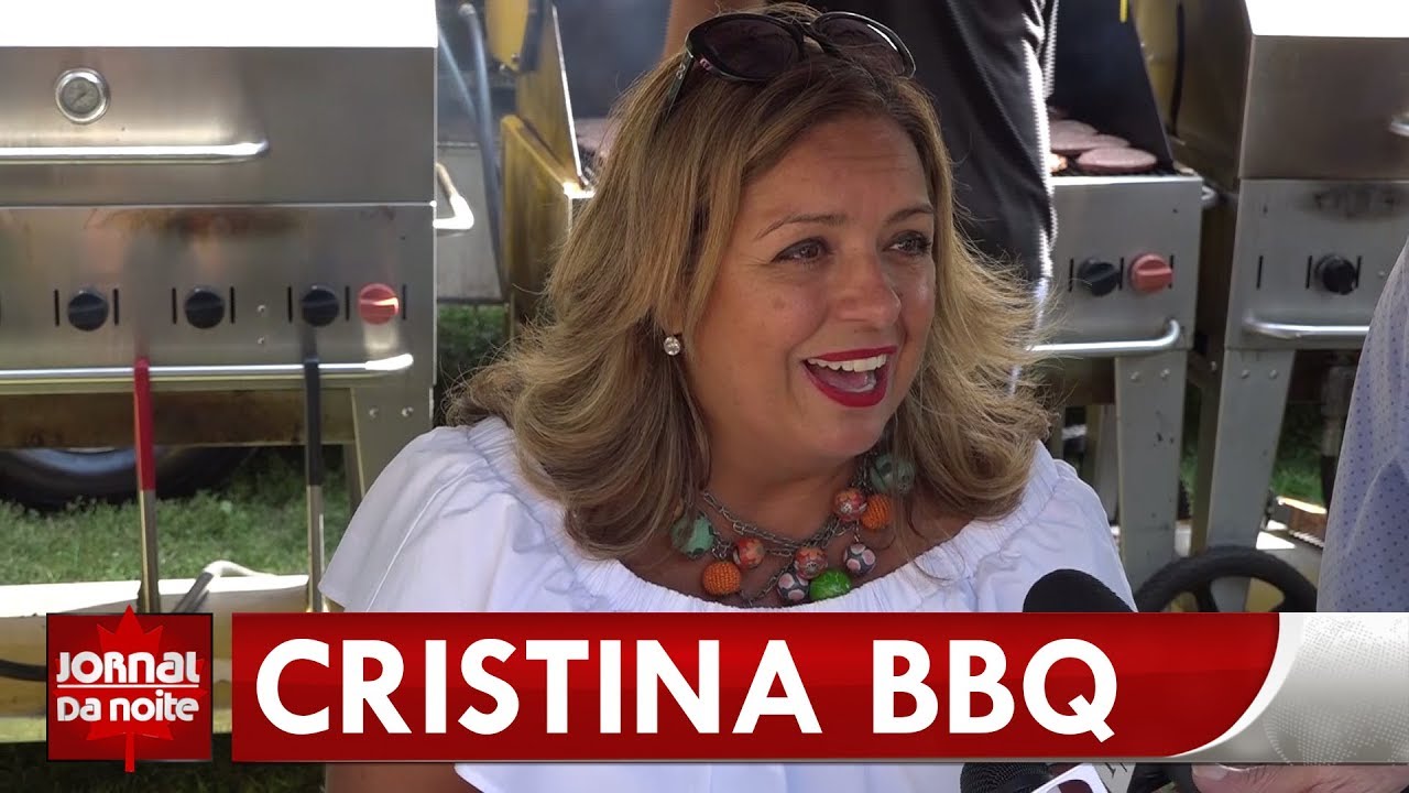 Jornal da Noite Canadá - Cristina Martins BBQ - 05/09/2017