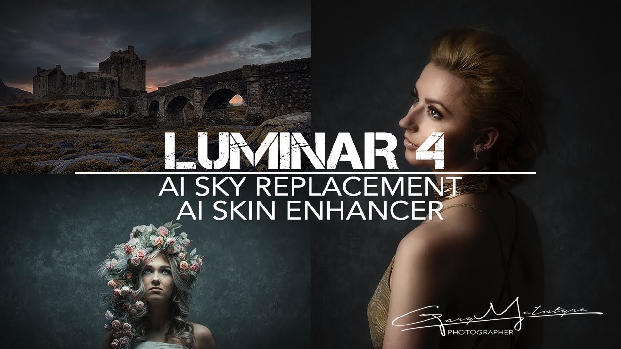 Luminar 4 AI Sky Replacement & AI Skin Enhancer