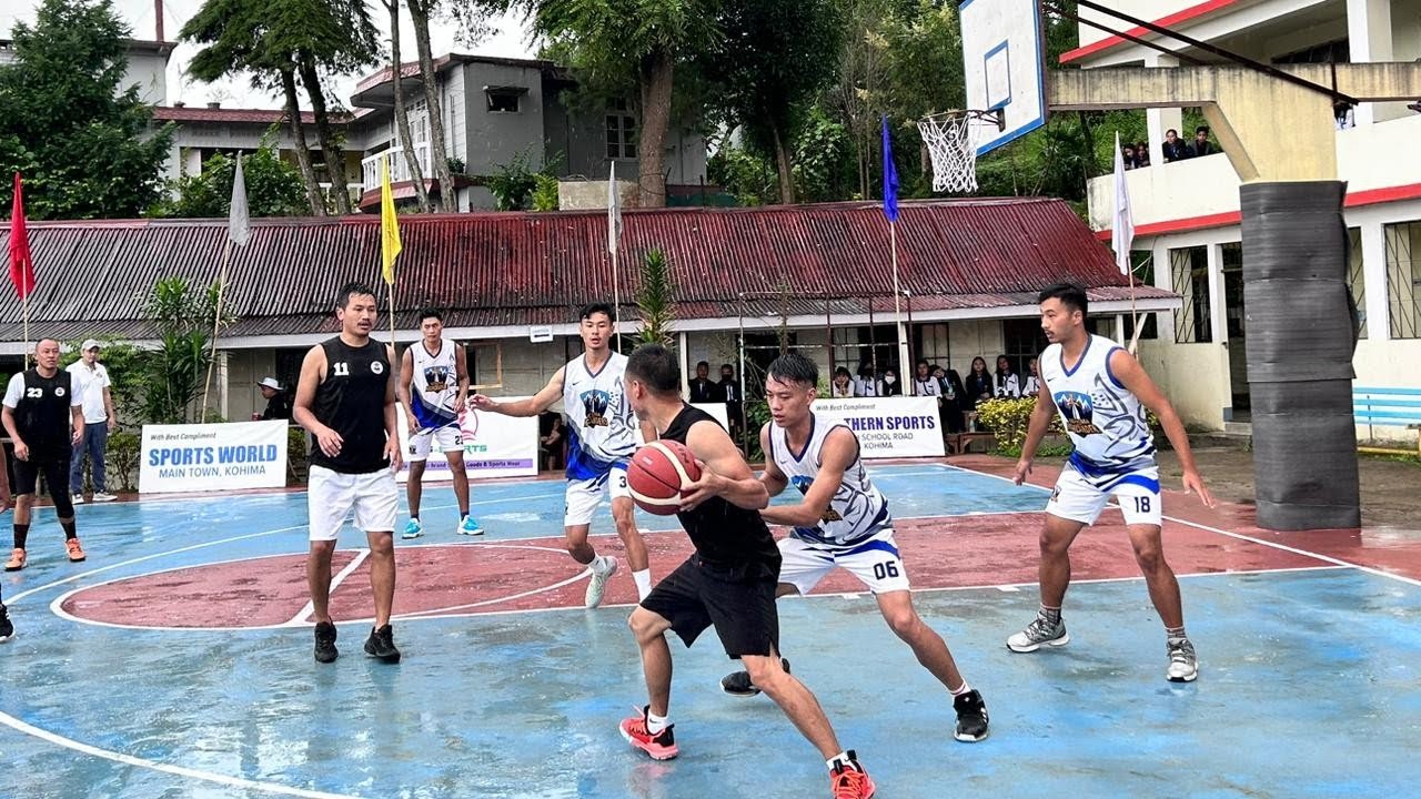 KVSU⚫ vs Kohima Highlanders⚪|5th MEN'S OPEN BASKETBALL TOURNAMENT 2023 organized by oriental college