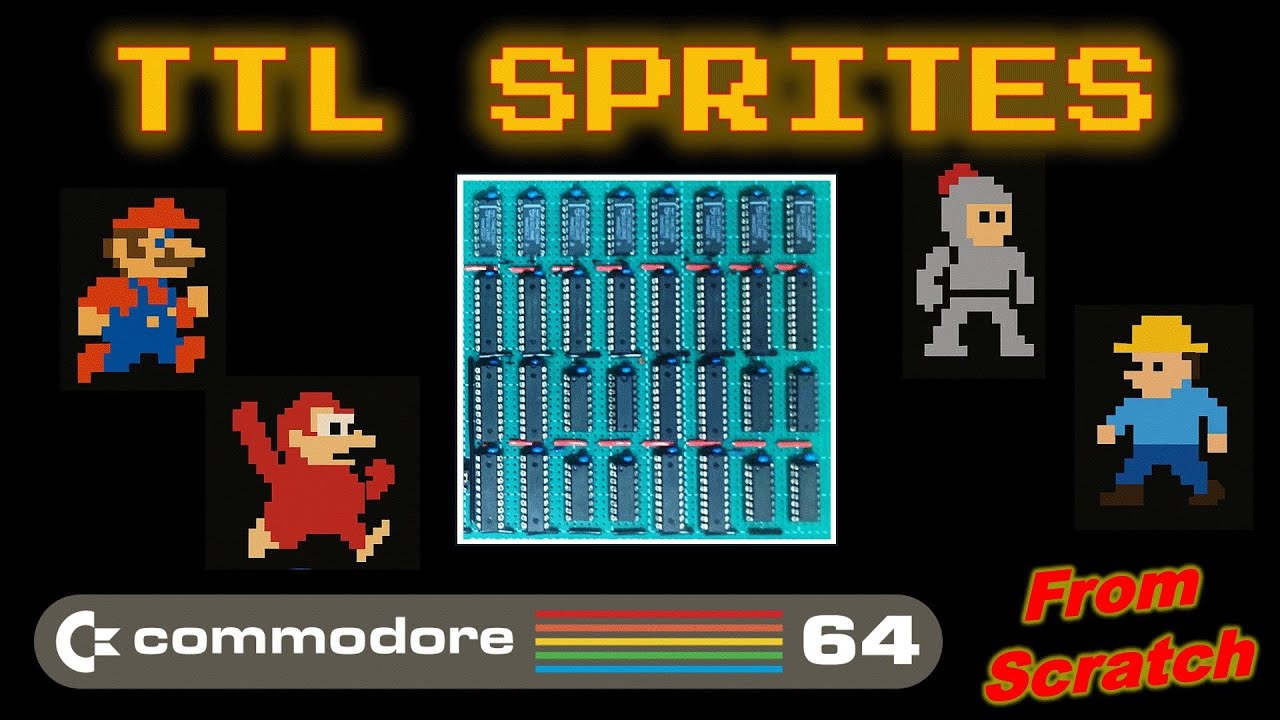 Commodore 64 from Scratch: Sprite Engine