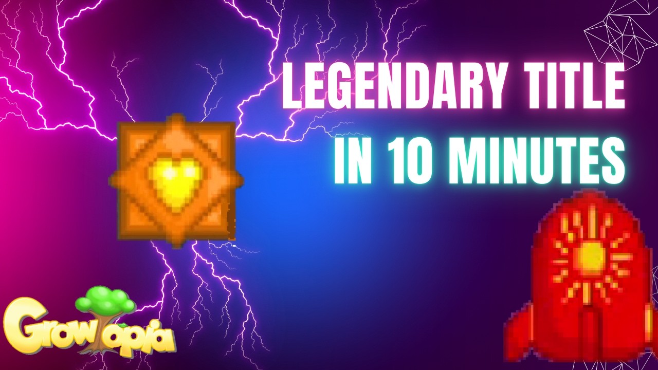 Road to Legendary Tittle | Growtopia | Indonesia