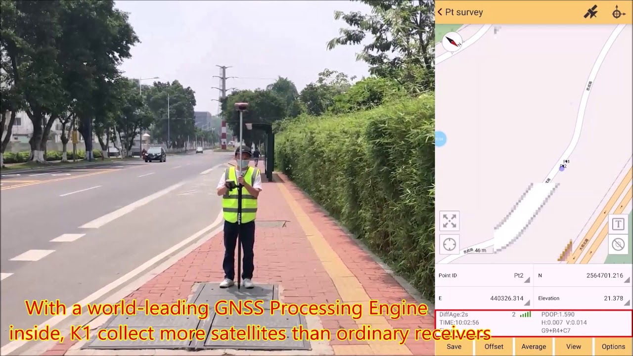 Star-fill of K1PRO, Kolida, professional survey equipment manufacturer