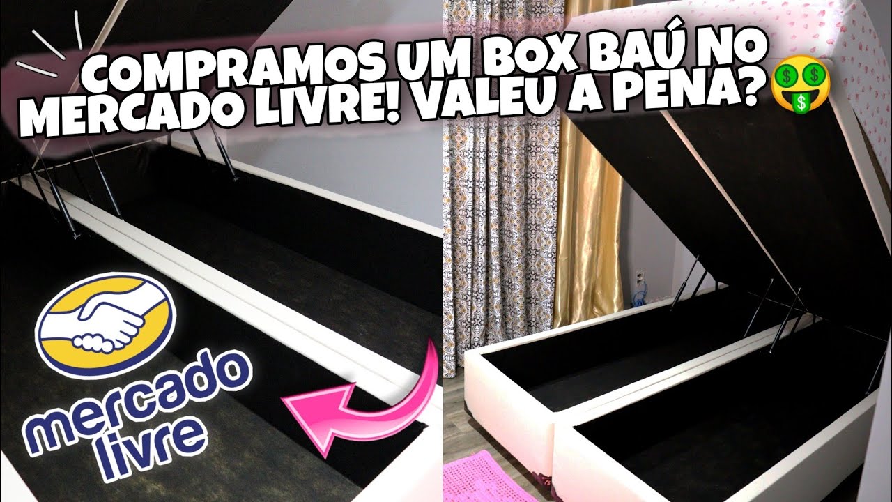 BOX BAÚ DO MERCADO LIVRE + VALOR! VALEU A PENA? 🤔  GLEICE MACEDO