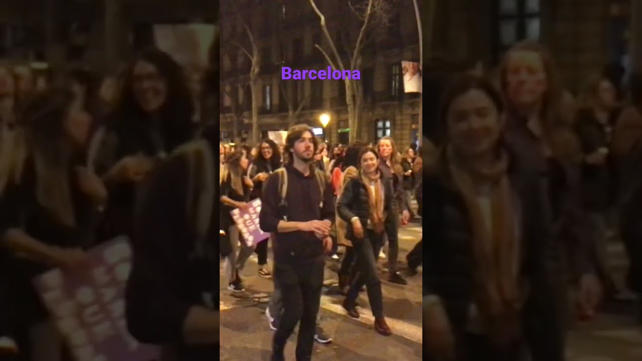 #internationalwomensday in #barcelona #8m #protest