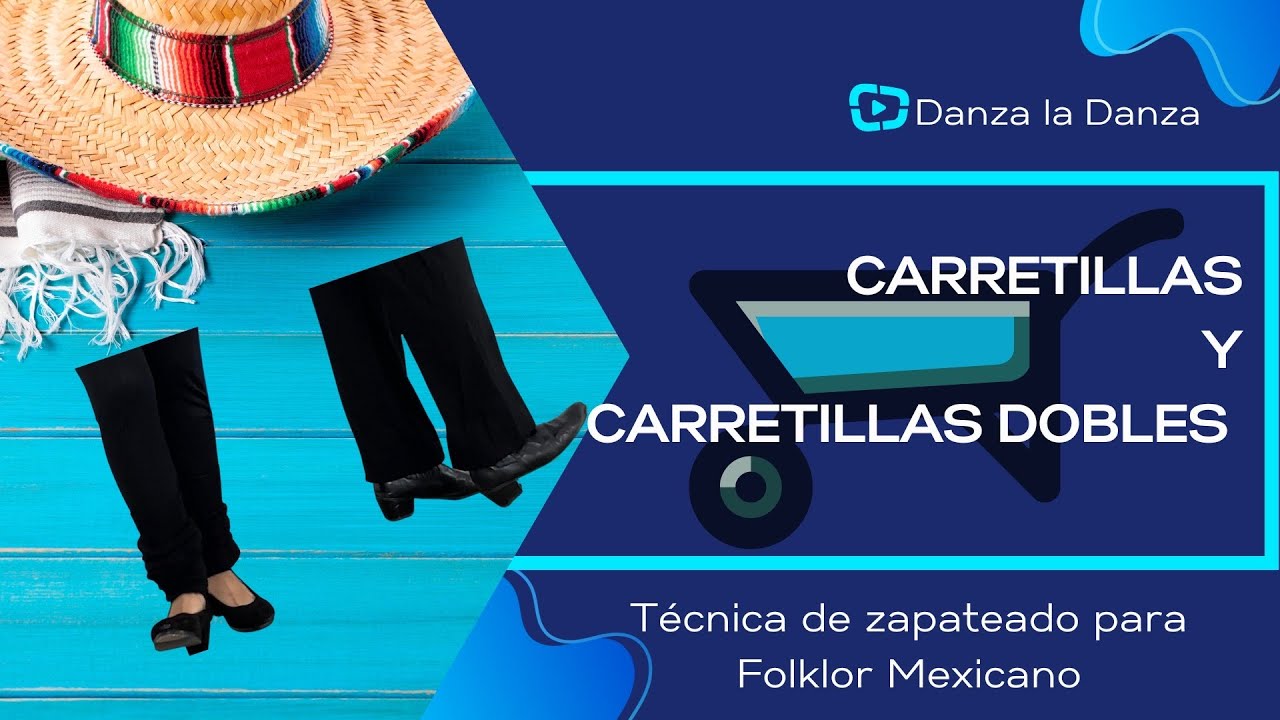 Carretillas para zapateado de Folklor Mexicano