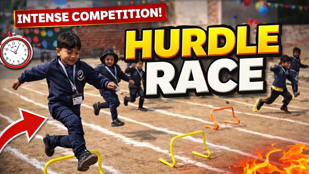 Hurdle Race🔥|  Intense Competition 🤯| MOTHER INDIA PUBLIC SCHOOL |