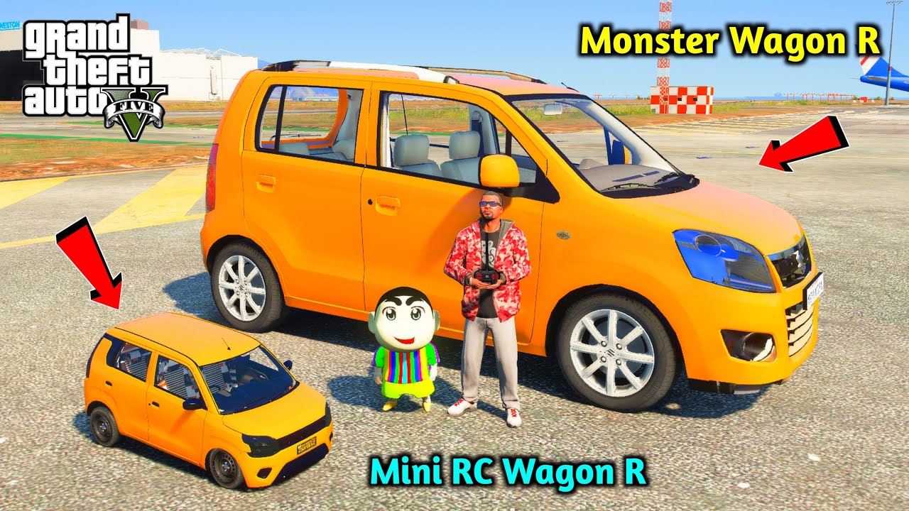 Franklin & shinchan Buy Big Monster Wagon R in GTA 5 | JNK GAMER