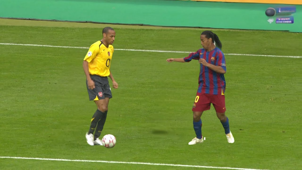The day Thierry Henry showed Ronaldinho who is the boss