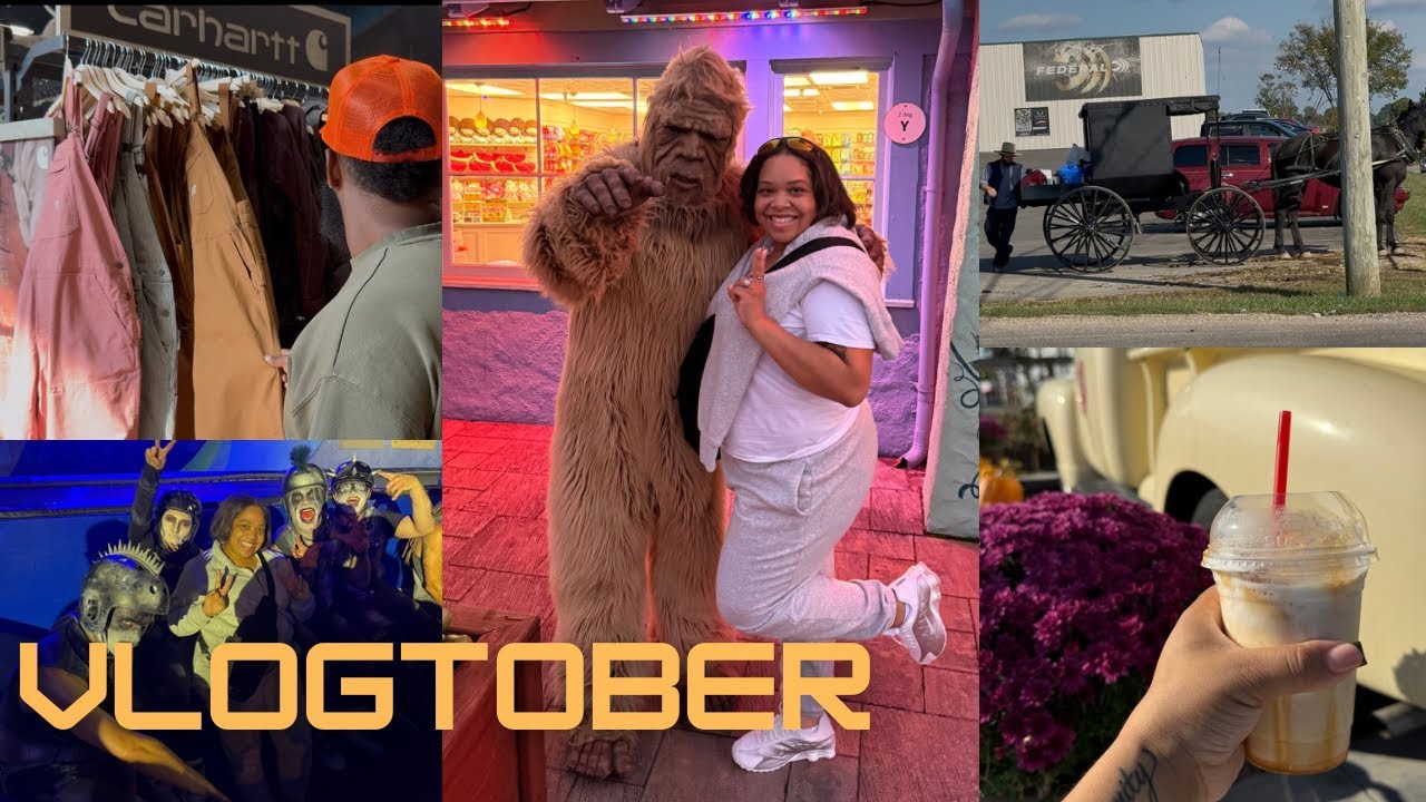 Fun OHIO Road Trip! | Grandpa’s Cheese Barn, Kings Island and more | VLOGTOBER 🍁 Day 4 