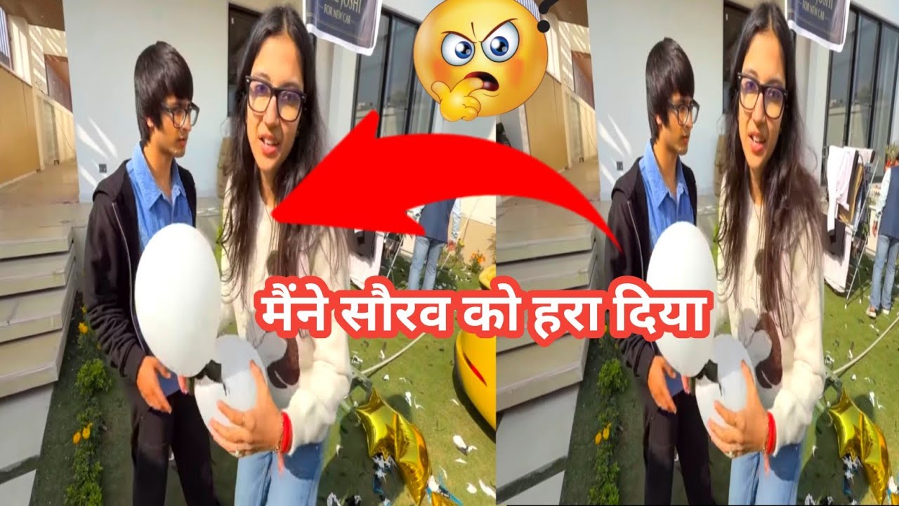 Sourav Joshi VS Avantika Bhatt Competition|Sourav Joshi Vlogs|Sourav Joshi Balloon 🎈 Competition 