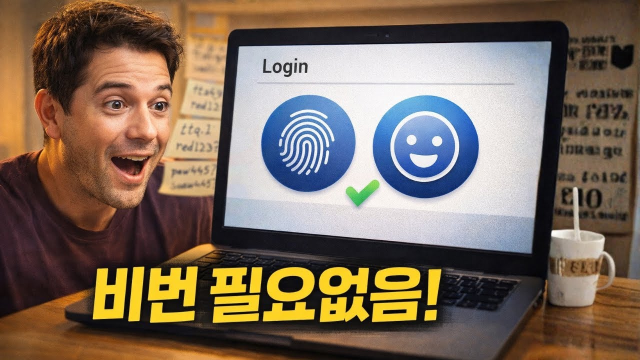 아이디, 비밀번호 외우지 않아도 됩니다! 쉽게 로그인 하는 방법 2가지!
