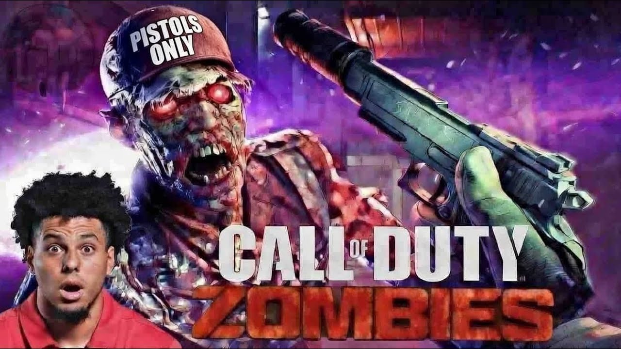 THE ZOMBIE PISTOL ONLY CHALLENGE IS INSANE!!