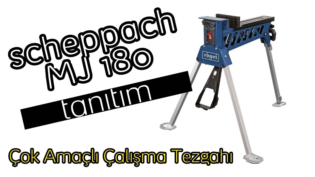 Scheppach MJ 180 Çok Amaçlı Çalışma Tezgahı #scheppach