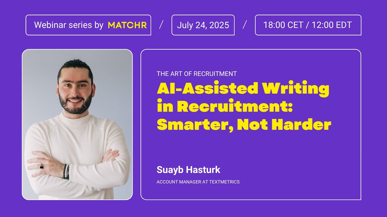 AI-Assisted Writing in Recruitment: Smarter, Not Harder